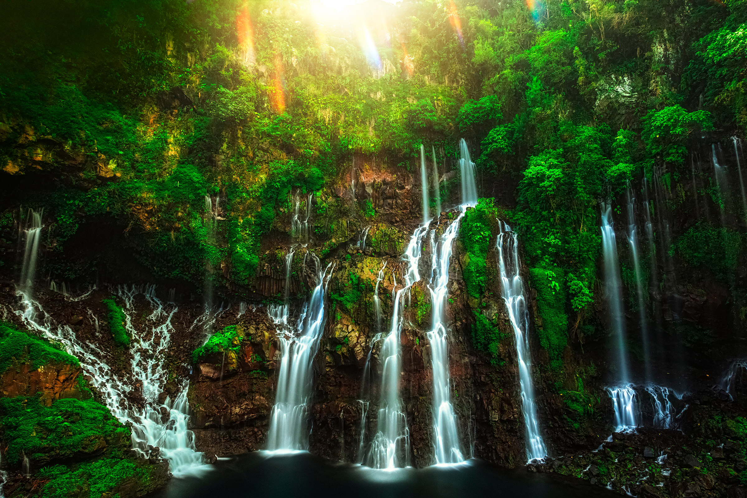 Réunion Grand Galet Falls