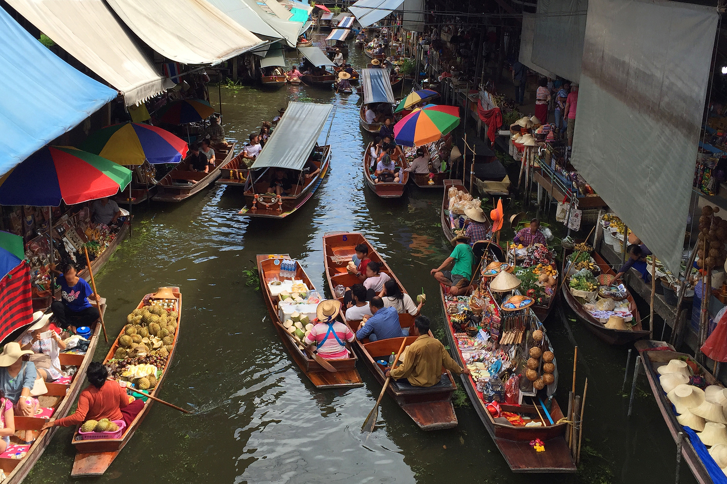 Thailand Damnoen Saduak Floating Market