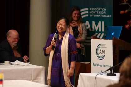 Kannekar Butt invites the AGM attendees to attend the 2021 International Congress in Thailand